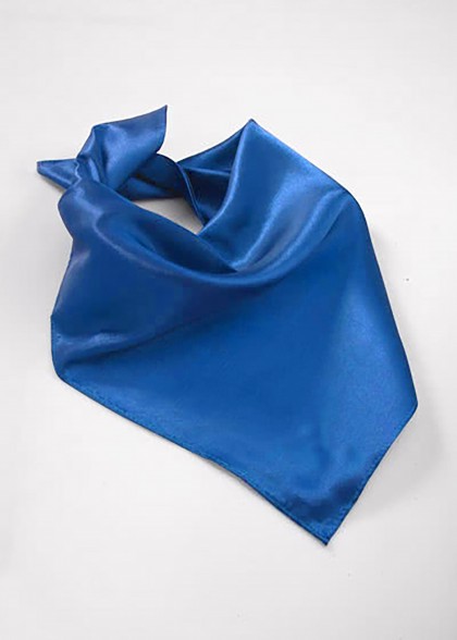 Foulard aus dem gleichen Stoff und Farbe