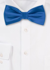Papillon blu reale in microfibra (satinato)