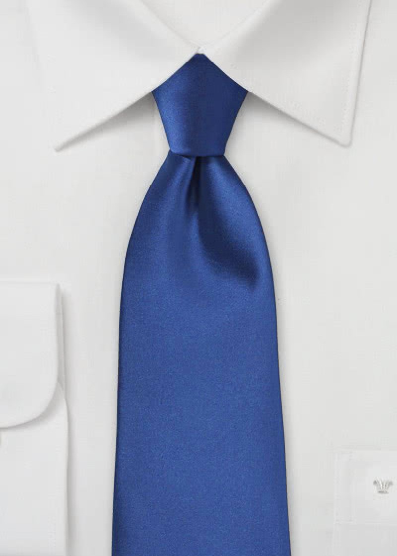 Cravatta XXL blu regale