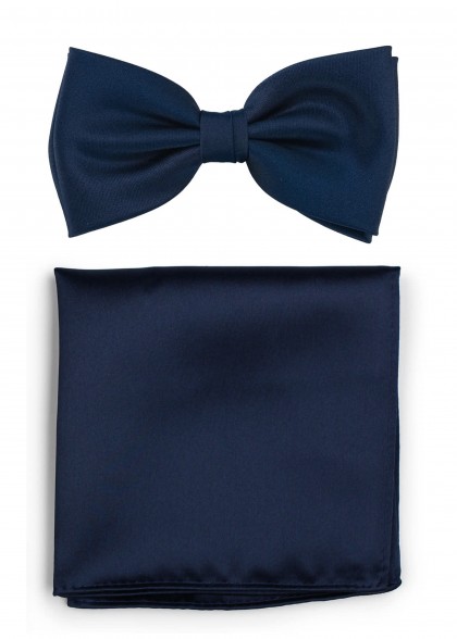 Set di papillon aus dem gleichen Stoff und Farbe