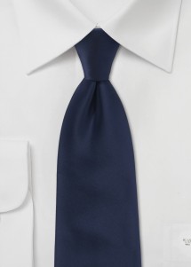 Cravatta XXL blu scuro