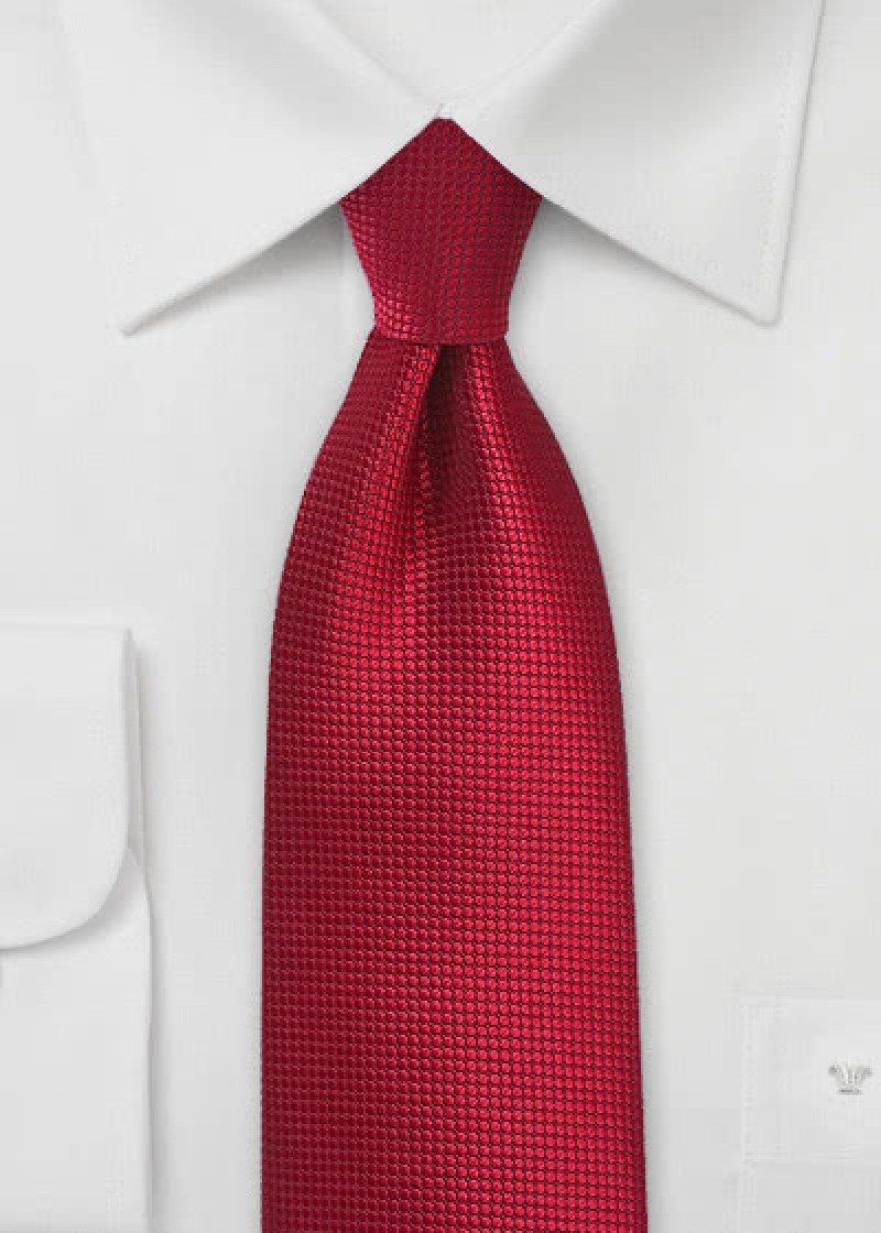 Cravatta bordeaux microfibra