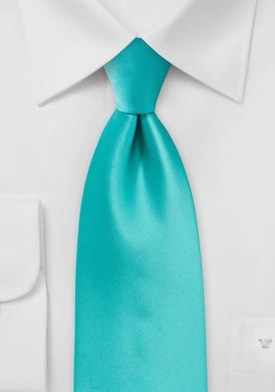 XXL-Krawatte in mintgrün