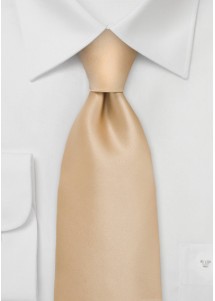 Cravatta bambino color champagne