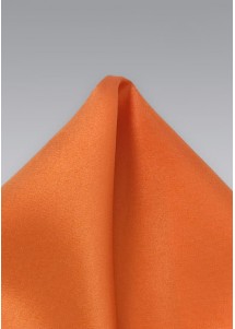 Fazzoletto da taschino arancio rame