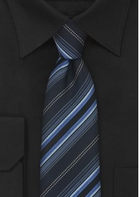 Cravatta XXL righe blu