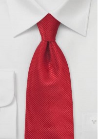 Cravatta trama rete rossa