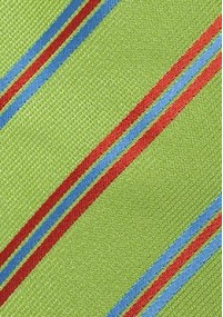 Kravatte filigrane Streifen waldgrün