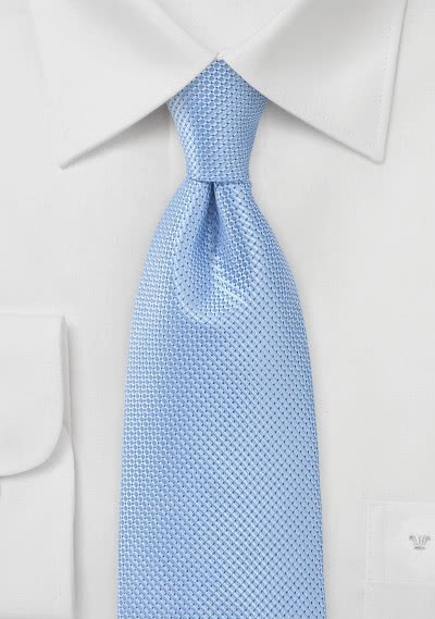 Cravatta blu ghiaccio rete