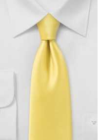 Cravatta giallo pastello