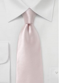 Krawatte italienische Seide rosa monochrom