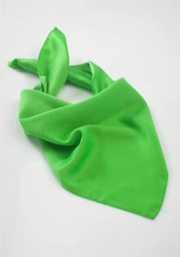 Foulard donna verde microfibra
