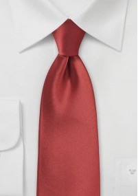 Cravatta rosso brunastro