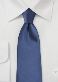 Cravatta microfibra blu regale