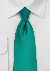 Modische Krawatte dunkelgrün Kunstfaser