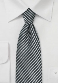 Cravatta righe nere