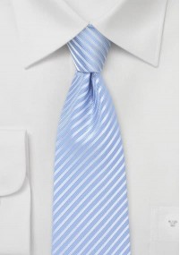 Cravatta blu ghiaccio righe