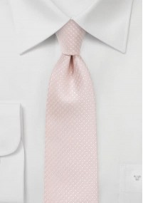 Cravatta rosa punti