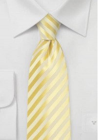 Cravatta giallo righe