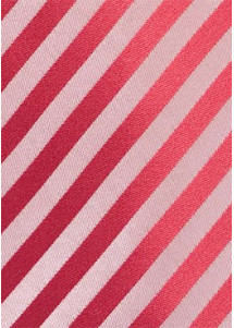 Krawatte Linien rot Ton in Ton