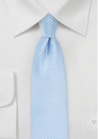 Cravatta puntini azzurro