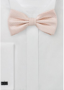 Papillon microfibra rosa pois
