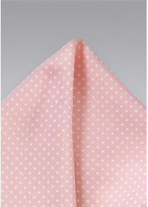 Kavaliertuch rosa Tupfen