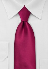 Cravatta XXL rosso vinaccia
