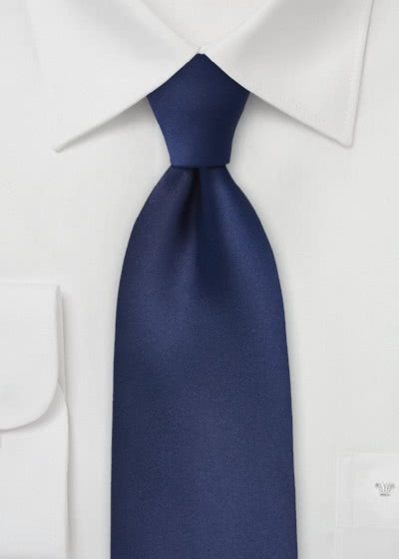 Cravatta XXL blu marino