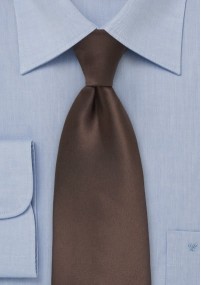 Cravatta XXL marrone rame