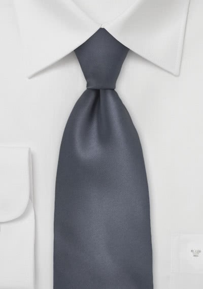 Cravatta XXL grigio