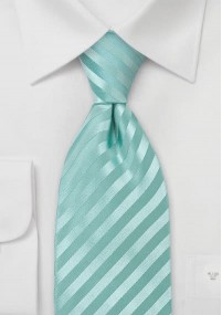 XXL-Krawatte einfarbig Streifen