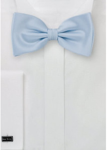 Papillon blu ghiaccio seta