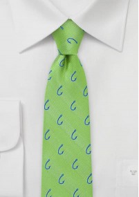 Krawatte Haken waldgrün