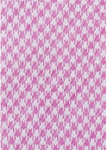 Businesskrawatte strukturiert mit Baumwolle pink