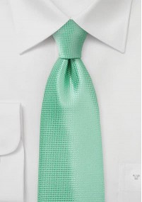 Cravatta rete verde menta