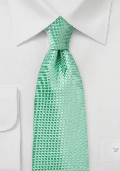 Cravatta rete verde menta