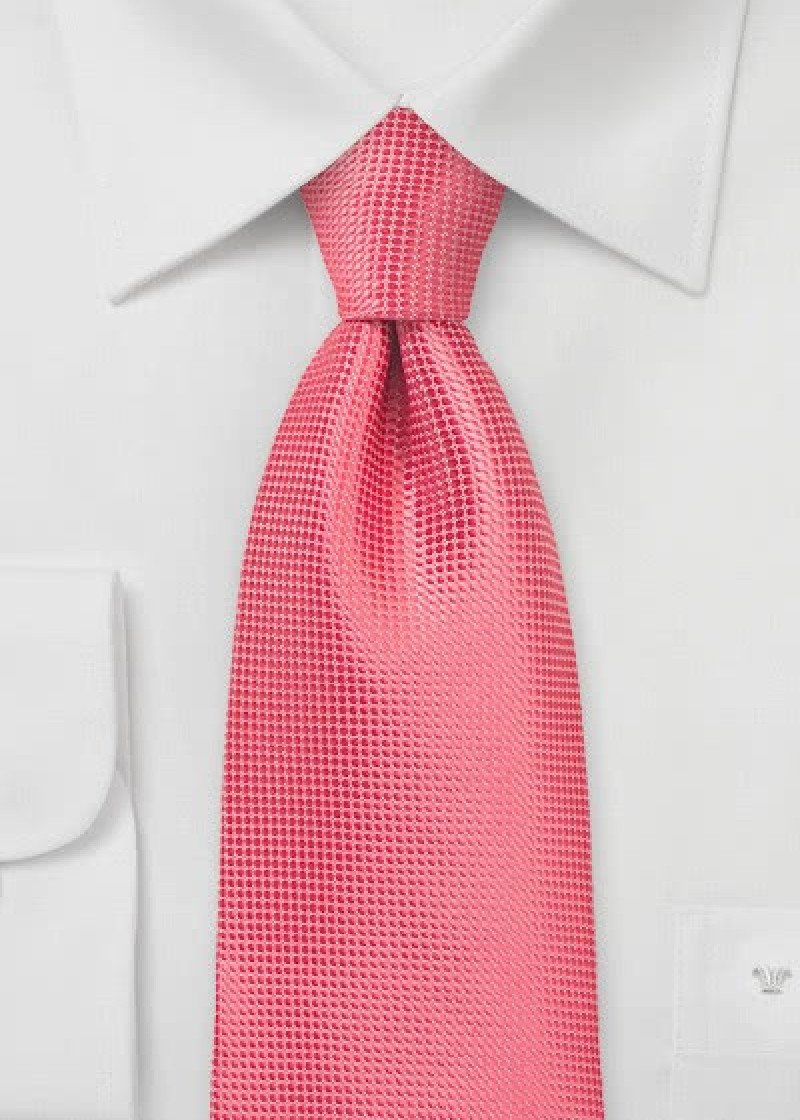 Cravatta rosso chiaro