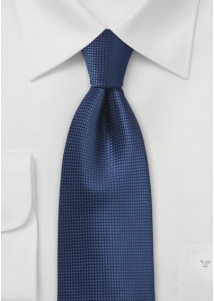 Cravatta blu marino rete
