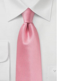 Cravatta minimalista rosa