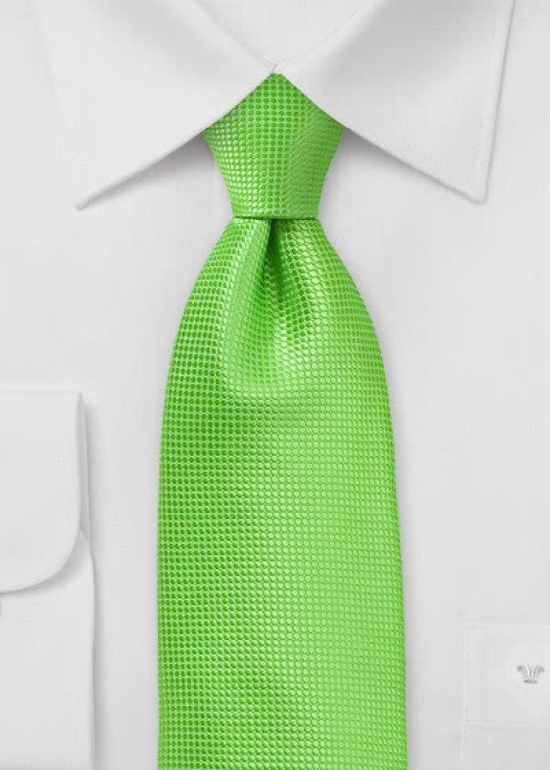 Cravatta verde rete