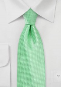 Cravatta verde pastello