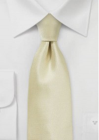 Cravatta giallo pallido rete