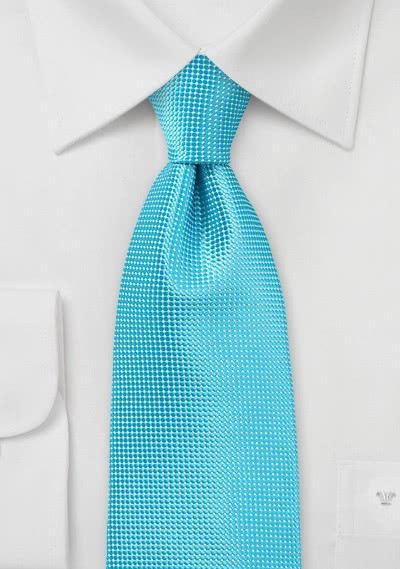 Krawatte Netz-Struktur aqua