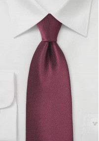 Cravatta bordeaux rete