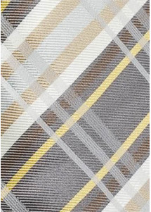 Businesskrawatte modernes Karo-Design beige