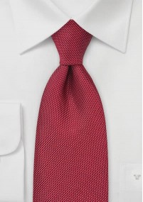 Cravatta XXL puntini rosso