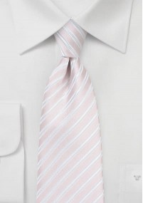 Cravatta righe rosa