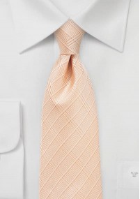 Cravatta di grande effetto linea Check Salmon
