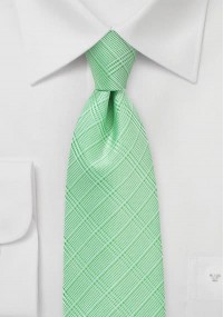 Cravatta uomo alla moda linea check verde...